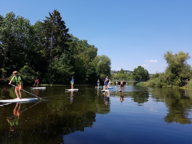 Stand-Up-Paddling (Stehpaddeln) - Grundkurs